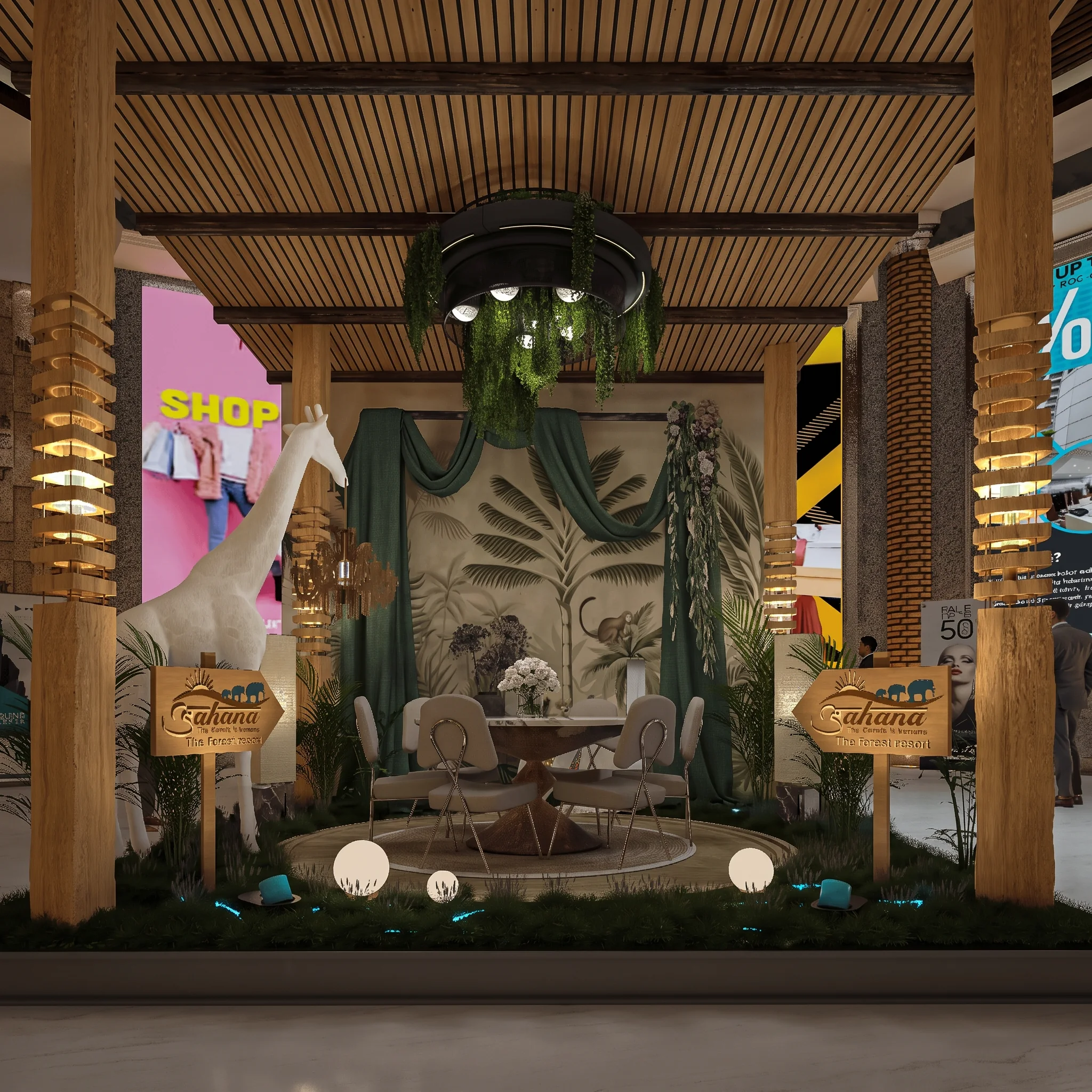 Dining Pavilion & Open-Air Lounge